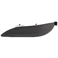 Front, Driver Side Fog Light Cover, Black, 4 Cyl., 1.8L Engine