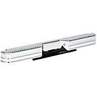 71000 Step Bumper, Chrome Face Bar Only; Without pad provision Without mounting bracket(s)