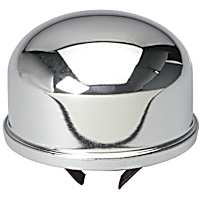 4802 Crankcase Breather - Chrome, Direct Fit
