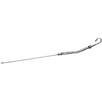4957 Oil Dipstick - Chrome, Steel, Direct Fit, Sold individually
