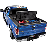 1117416 Truck Tool Box - Black, Thermoplastic, Utility Box, Direct Fit, Sold individually