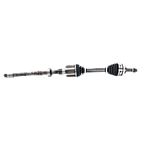 Front, Passenger Side Axle Assembly, All Wheel Drive, Updated Design, Standard Duty