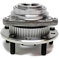 513061 Front, Driver or Passenger Side Wheel Hub, With Bearing,, Timken OE Replacement