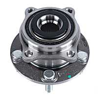 HA590641 Front, Driver or Passenger Side Wheel Hub, 5 Lugs, With Bearing, FWD, 3.3L, 6Cyl