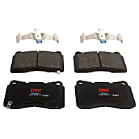 TXC1001 Front 2-Wheel Set Ceramic Brake Pads, Premium Braking Series