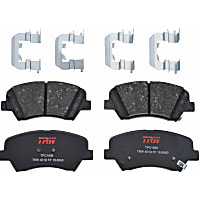 TXC1595 Front 2-Wheel Set Ceramic Brake Pads, Premium Braking Series