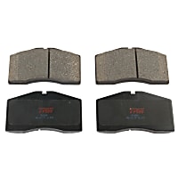 TXH0594 Front 2-Wheel Set Semi-Metallic Brake Pads, Premium Braking Series