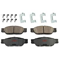 TXH0805 Front Premium Braking Series Semi-Metallic Brake Pad Set