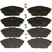 TXH1682 Front or Rear 2-Wheel Set Semi-Metallic Brake Pads, Premium Braking Series