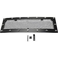 6725731 Billet Grille - Powdercoated Black, Steel, Mesh Style, Bumper Insert, Direct Fit, Sold individually