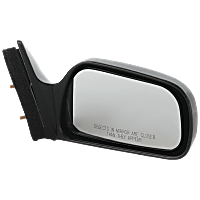 Passenger Side Mirror, Japan Built Vehicle (VIN starts with J), Power Adjust, Non-Heated, Paintable, Non-Folding, No Signal Light, No Blind Spot Feature, No Memory, No Puddle Light, No Auto-Dimming