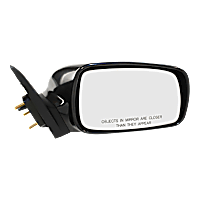 Passenger Side Mirror, Power, Non-Folding, Non-Heated, Paintable, Without Signal Light, Without memory, Without Puddle Light, Without Auto-Dimming, Without Blind Spot Feature, USA Built Vehicle