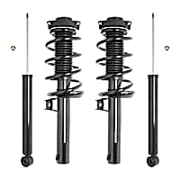 4-11090-257070-001 Front and Rear, Driver or Passenger Side Shock and Fully Loaded Strut