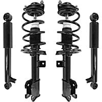 4-11363-259060-001 Front and Rear, Driver or Passenger Side Shock and Fully Loaded Strut, FWD