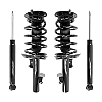 4-13301-257200-001 Front and Rear, Driver and Passenger Side Shock and Fully Loaded Strut