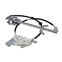 4637301046PRM Rear, Passenger Side Power Window Regulator, With Motor