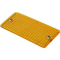 63131386611 APA/URO Parts Turn Signal Lens Turn Signal Lens - Front, Driver or Passenger Side, Amber, Direct Fit, Sold individually