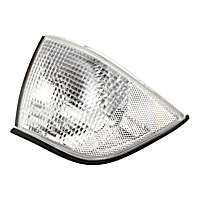 63138353284C Front, Passenger Side Turn Signal Light, With bulb(s), OE Replacement Series