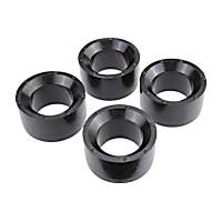 91133300900BHD Leaf Spring Plate Bushing - Black, Direct Fit