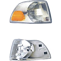 9169373 Passenger Side Turn Signal Light, Without bulb(s), APA/URO Parts OE Replacement