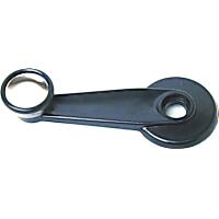 CZA7109 APA/URO Parts Window Crank Knob Window Crank Knob - Black, Direct Fit, Sold Individually