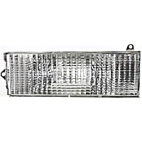 Front, Driver Side Turn Signal Light, Without bulb(s)