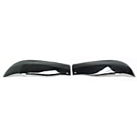 33041 Tail Light Cover - Smoked, Plastic, Black-outs, Direct Fit, Set of 2