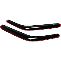 92083 Front, Driver and Passenger Side Window Visor, Smoke
