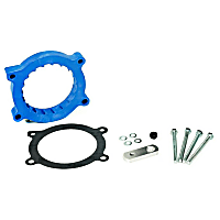 725253 Throttle Body Spacer - Black, Nylon Composite, Direct Fit, Sold individually