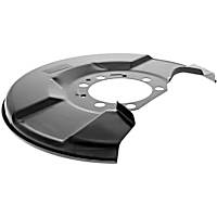 V50-1013 Front, Driver or Passenger Side Brake Dust Shields, Sheet Steel