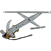 WL44161 Front, Driver Side Power Window Regulator, With Motor