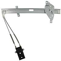 WR51076 Front, Driver Side VDO OE Replacement Power Window Regulator, Without Motor
