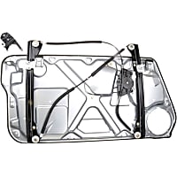WR51207 Front, Passenger Side VDO OE Replacement Power Window Regulator, Without Motor