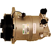 700710 A/C Compressor, With Clutch, 6-Groove Pulley, 6, 3.5, Valeo OE Replacement