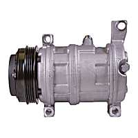 815547 A/C Compressor, With Clutch, 4-Groove Pulley, Valeo A/C Compressor