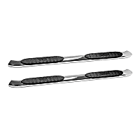 21-54130 Pro Traxx 5 Series, Polished Stainless Steel 5in. Oval Nerf Bars
