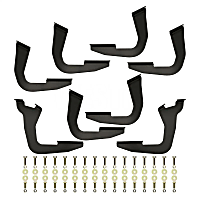 27-2485 Running Board Mounting Kit - Black, Kit