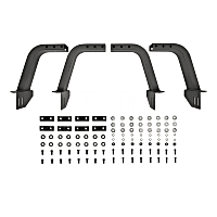 51-20015 Cargo Rack - Textured Black, Steel, Direct Fit, Sold individually