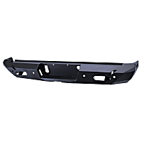 58-421055 Pro-Series Rear Powdercoated Textured Black Bumper