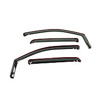 72-88435 Front and Rear, Driver and Passenger Side Window Visor, Smoked