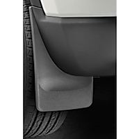 120096 Rear, Driver and Passenger Side Mud Flaps, Black, Plastic, DigitalFit Series