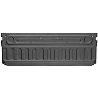 3TG04 Tailgate Liner - Black, Thermoplastic, Direct Fit, Sold individually