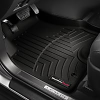 4417881V Front Row FloorLiner Series Molded Floor Liner, Black Made of Rubberized/Thermoplastic