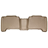 450702 Rear FloorLiner Series Molded Floor Liner, Tan Made of Rubberized Thermoplastic Polyolefins