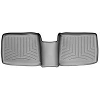 460312 Second Row FloorLiner Series Molded Floor Liner, Gray Made of Rubberized Thermoplastic Polyolefins