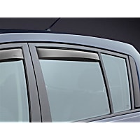 81441 Rear, Driver and Passenger Side Window Visor, Smoke