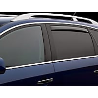 81738 Rear, Driver and Passenger Side Window Visor, Smoke