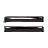81840IM Rear, Driver and Passenger Side Window Visor, Smoked