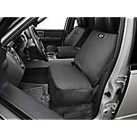 SPB002CHBX Seat Cover, Black, Made of Poly Cotton, Plain Design, Low Back Bucket