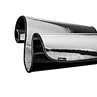 TS1524 Sun Shade - Silver/Black, Reflective/Absorbent Film, Direct Fit, Sold Individually